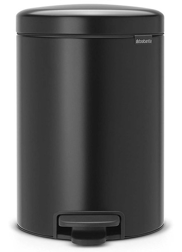 Bote De Basura Con Pedal Newicon Acero Negro 12 L Brabantia