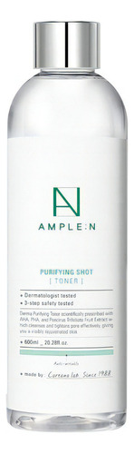 Tónico Facial Astringente Amplen Aha Y Bha 600ml Coreana Momento De Aplicación Día/noche Tipo De Piel Piel Grasa