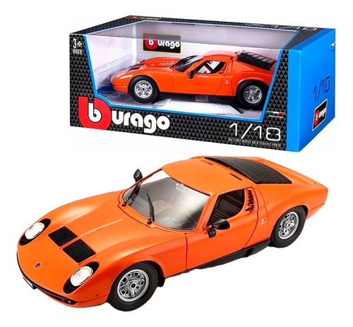 Auto Burago 1/18 Lamborghini Miura 1968 