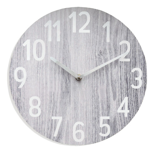 Reloj Pared 30 Cm Gris Texas Just Home Collection