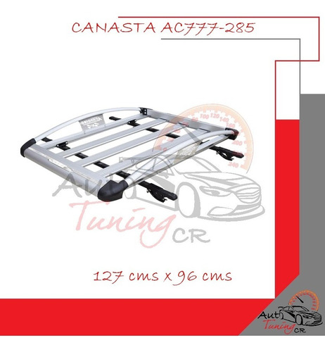 Canasta Portaequipaje Universal Automoviles Ac777-285