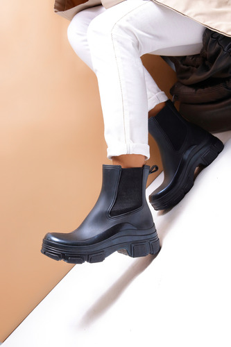 Botas De Lluvia Mujer Urbanas Livianas Cómodas Caña Baja