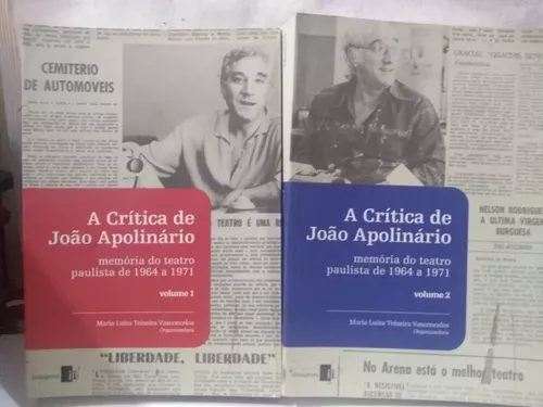 Livro: A Crítica de João Apolinário - Volume 1 - Maria Luiza