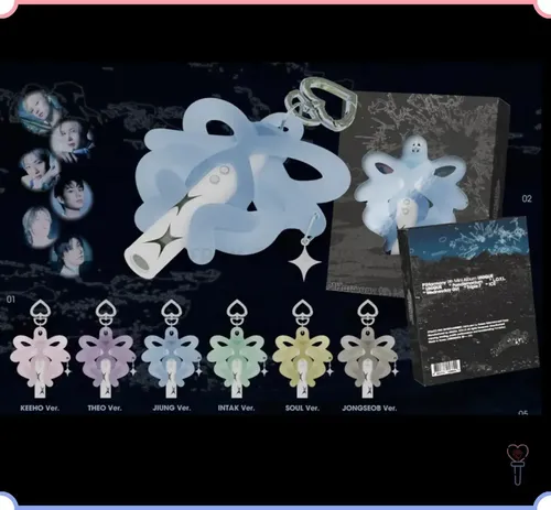 P1harmony - 9º Mini Álbum Único (versão Light Keyring) Intak