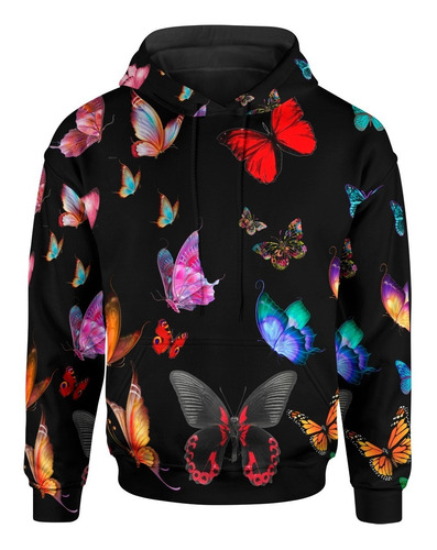 Sudadera Chamarra Para Hombre Caballero Mariposas