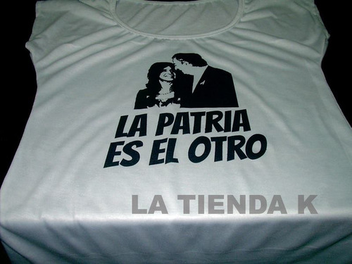 Imagen 9 de 9 de Remeras Entalladas De Dama Kirchneristas Peronistas