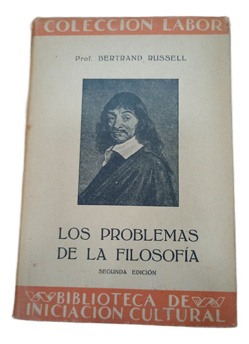 Libro Los Problemas De La Filosofía B. Russell 1953 (Usado)