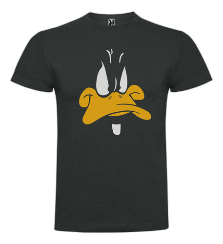 Polera Estampada Pato Lucas Rostro Looney Romanosmodas