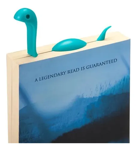 Separador De Libros Lectura Monstruo Lago Ness Marcapaginas