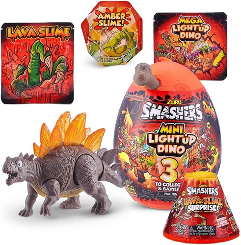 T-rex  Smashers Light Up Dino Mini Huevo Surpresa