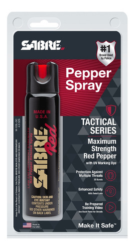 Imagen 1 de 9 de Gas Sabre Pepper #1 Mundial 122g Magnum Spray Máxima Policia