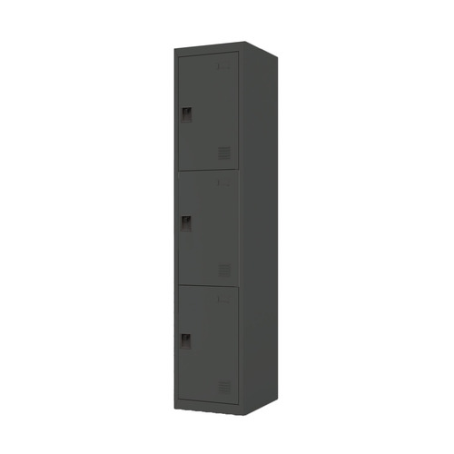 Locker Metálico De 3 Puertas Armable Loten