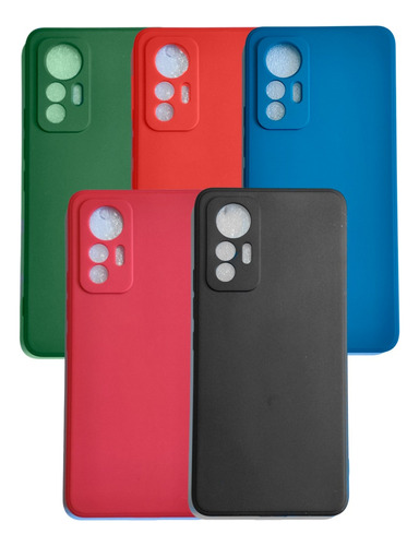 Estuche Silicona Liquida Para Xiaomi 12 Lite- Lcvt