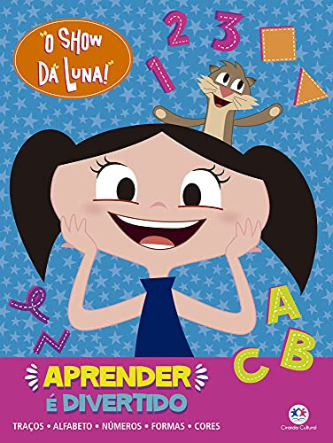 Libro O Show Da Luna Aprender É Divertido Traços Alfabeto Nú