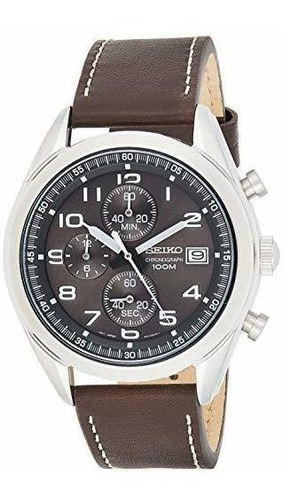 Seiko Chrono Ssb275p1 Mens Chronograph Solid Case