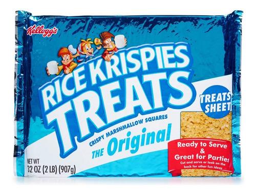 Hoja De Rice Krispies Treats Original De La Diversion De 32 