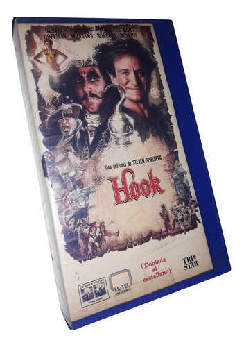 Hook ( Peter Pan ) / Vhs Original