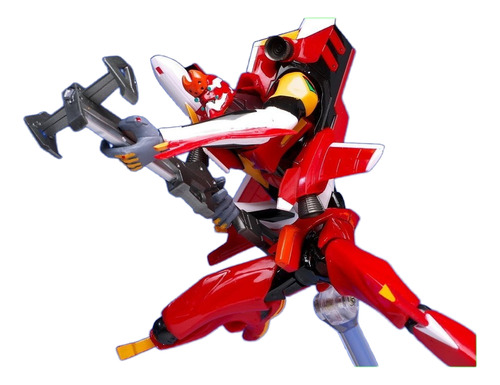 Eva 02 Evo Rebuild Of Evangelion Revoltech By Kaiyodo Japon