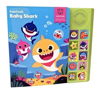 Libro Pink Fong Baby Shark Musical Sonido Interac Didáctico