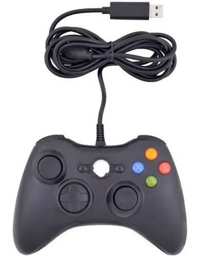 Control Xbox 360 Microsoft Windows Pc Alambrico Cable Mdj