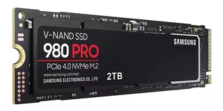 Disco Ssd Samsung 980 Pro 2tb Ssd M.2 2280, Pcie Gen 4.0 Nvm
