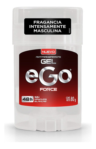 Desodorante antitranspirante Ego Force en gel 48 horas 80g