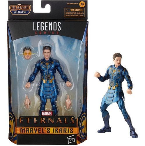 Muñeco Marvel Eternals Ikaris Legends Series Thena Druig Aja