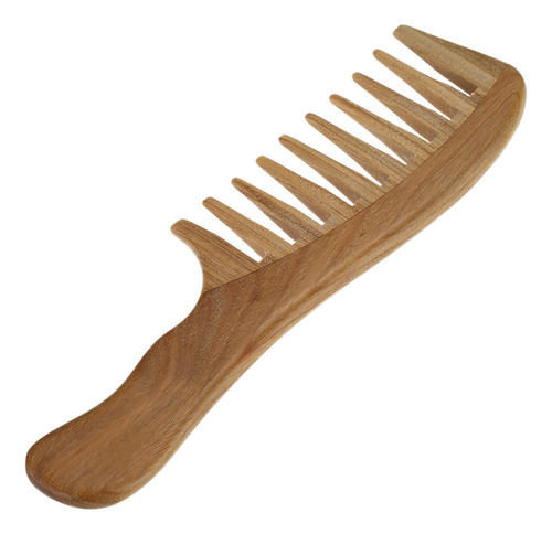Peine De Masaje Peine. Peine De Madera Natural Hecho A Mano
