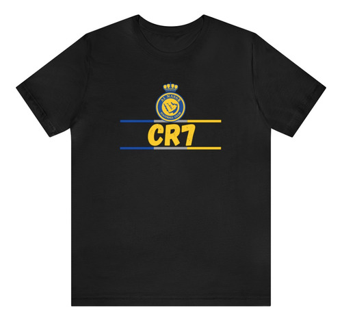 Remeras Algodon Ronaldo Al Nassr  Niños