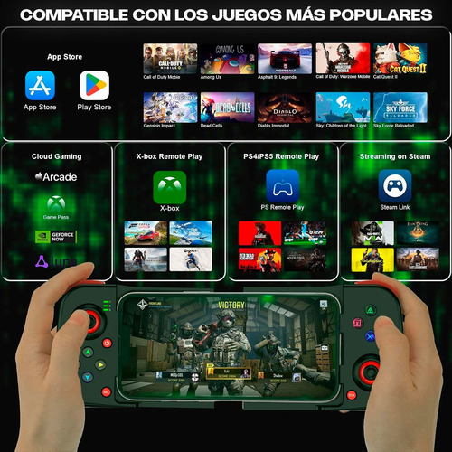 Gamepad Android Ios Para Celular Con Bluetooth 5.0