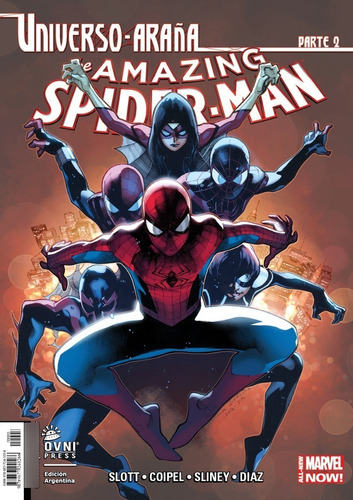Cómic,marvel, Amazing Spiderman Vol.3 Universo Araña Parte 2