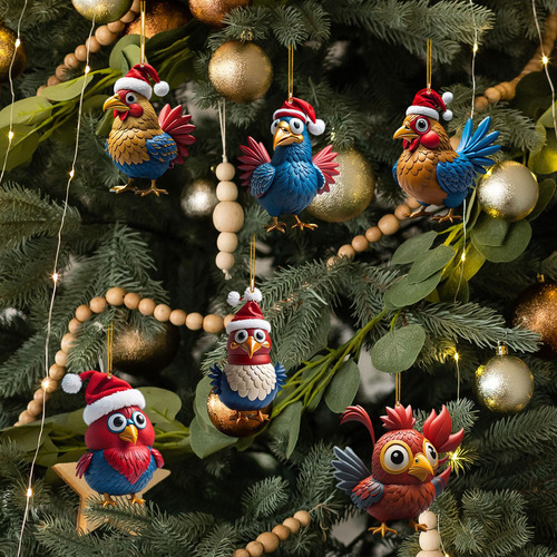 Adornos Navideños Creativos Con Sombrero De Estilo B