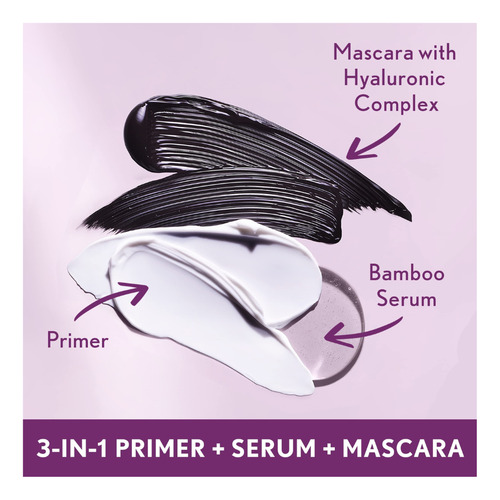 Covergirl Simple Ageless Mascara De Pestañas 3 En 1 110 110 Soft Black