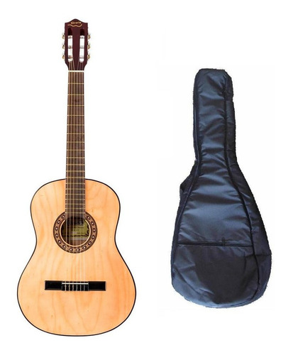 Guitarra Criolla Clasica Gracia M2 Estudio Incluye Funda Cuo