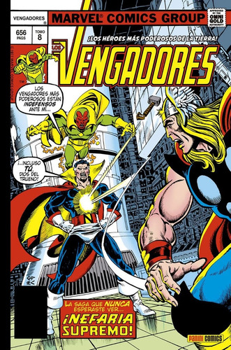 Los Vengadores 8. Nefaria Supremo Marvel Gold Omnibus - Byrn