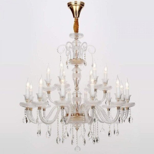 Lustre De Cristal Elyseé 145cmx120cm Bella Iluminação