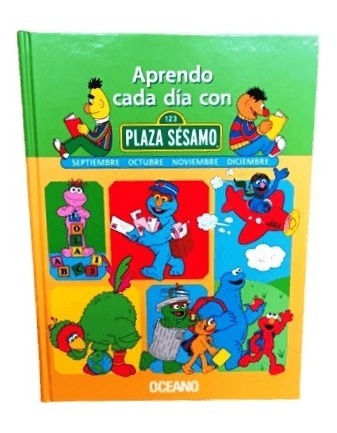 Libro Infantil Aprendo Cada Día Con Plaza Sésamo 3 Tomos