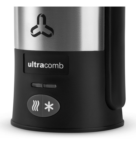 Espumador De Leche Ultracomb El-8501 Acero Inoxidable 200 Ml Color Negro