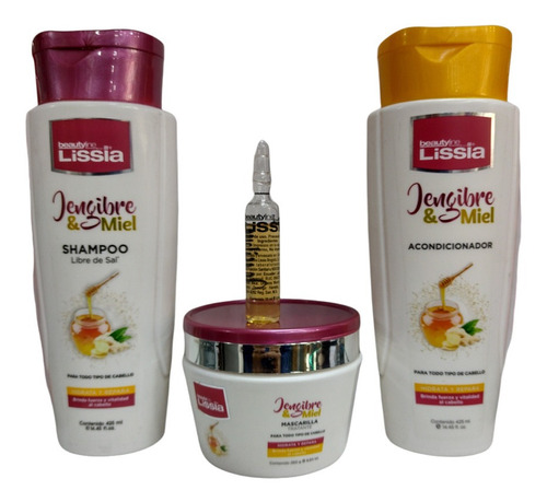 Kit Shampoo+acondicionador+mascarilla De - mL a $47