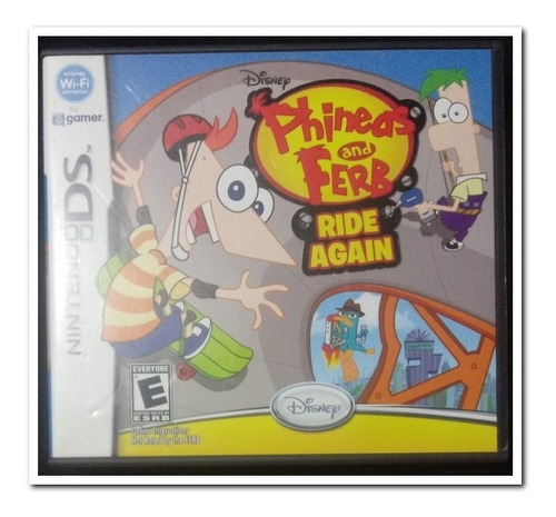 Phineas And Ferb Ride Again Disney, Juego Nintendo Ds