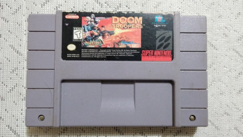 Snes Doom Troopers (no Mario, Zelda, Castlevania, Megaman)