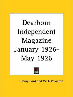 Libro Dearborn Independent Magazine (january 1926-may 192...