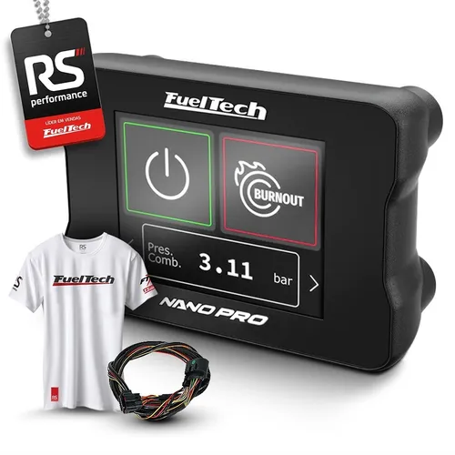 Fueltech Wide Band O2 Nano Pro S/ Sonda Chicote 2m Wideband