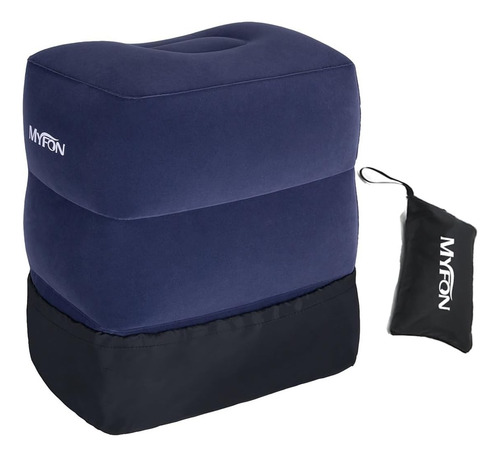 Almohada Inflable Para Reposapies De Viaje, Almohada De Altu
