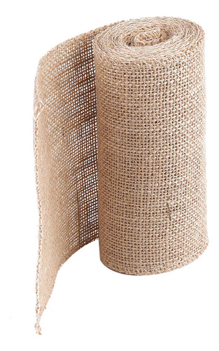 Rollo De Arpillera Decorativo Uk Plug, Tela De Yute Y Arpill
