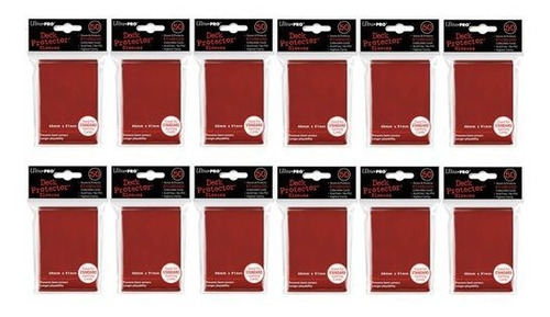 Protectores De Cubierta Roja 600x Ultra Pro Sleeves Standard