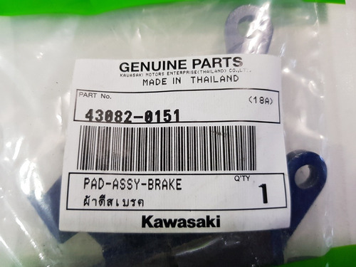 Pastillas De Freno Traseras Kawasaki Z900 Origin 43082-0151