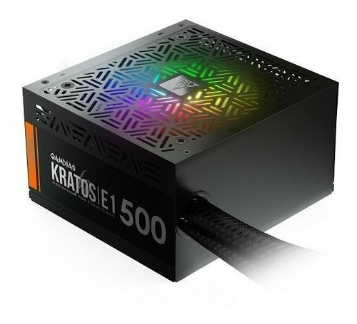 Fonteatx 500w Gamdias Kratos Series E1-500w Rgb 80 Plus