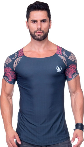 Imagem 1 de 5 de Camiseta John Rocket 2023 Raglan 021 Monstro Maromba Fitness