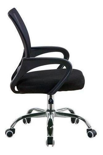 Silla Ejecutiva De Oficina Ergonomica Estilo Moderno Negro